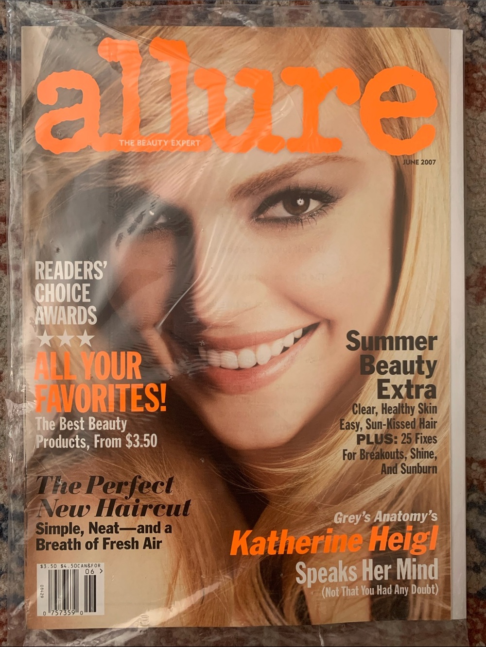 Allure Magazine featuring Katherine Heigl